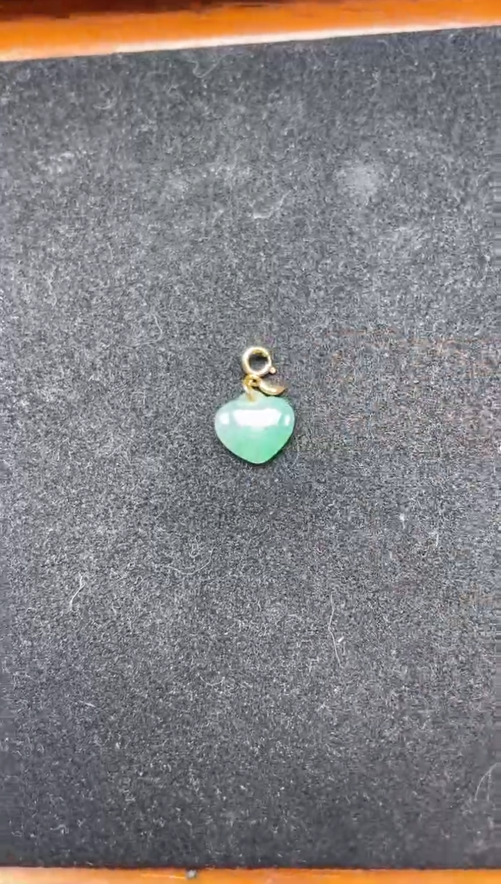 【闪购商品】翡翠颈饰未镶嵌心心