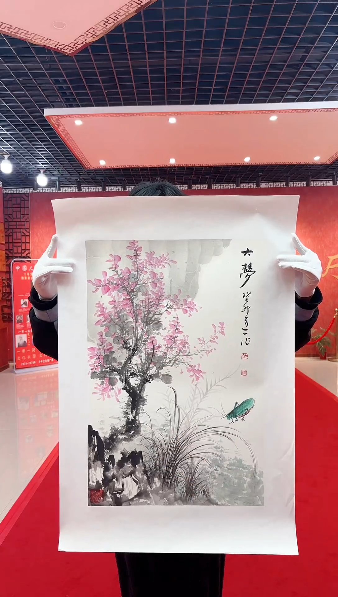 【闪购商品】国画国画国画道一老师手绘作品D1