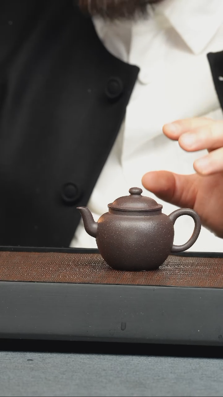 【闪购商品】紫砂茶壶五堂 非池古式-手工炼泥