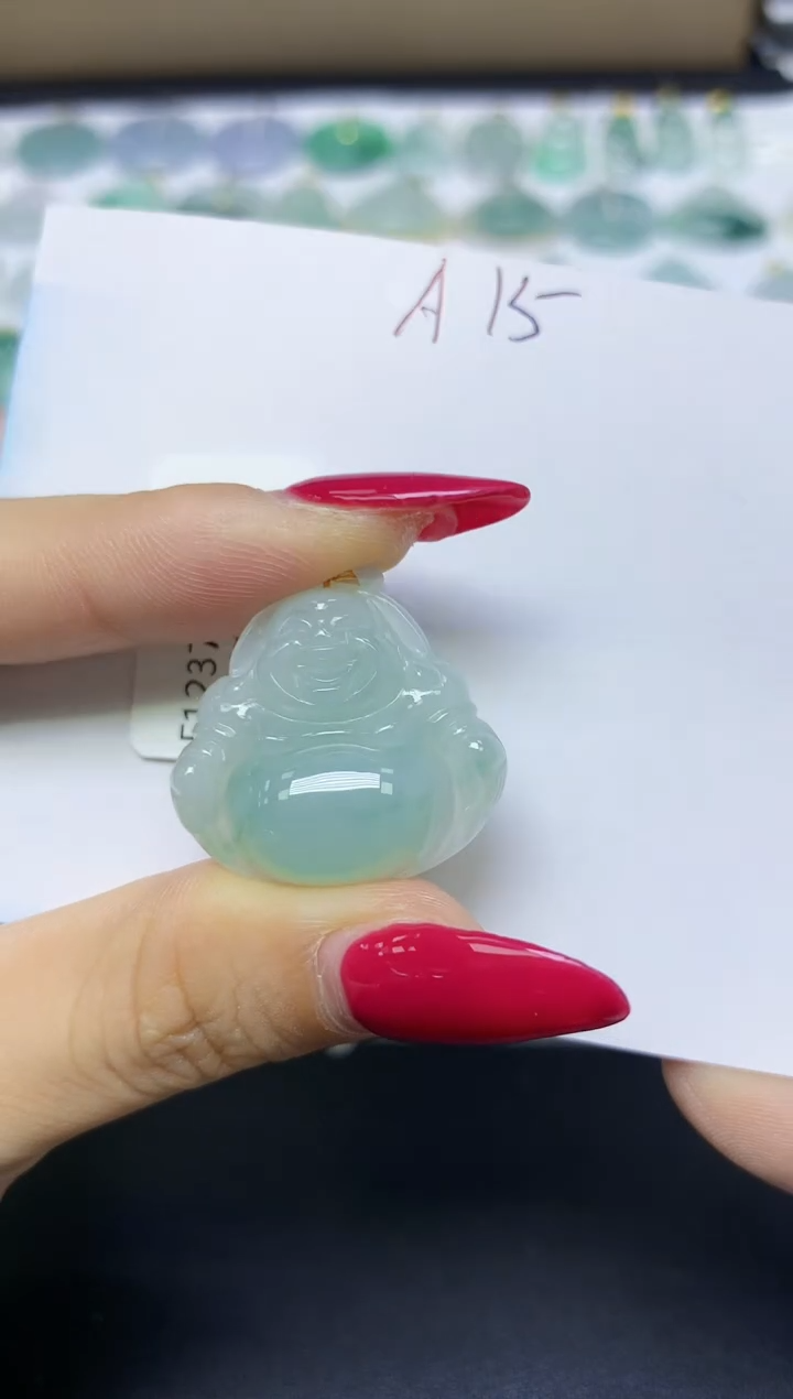 颈饰未镶嵌翡翠天然缅甸A货翡翠百元以上9元证书费自理