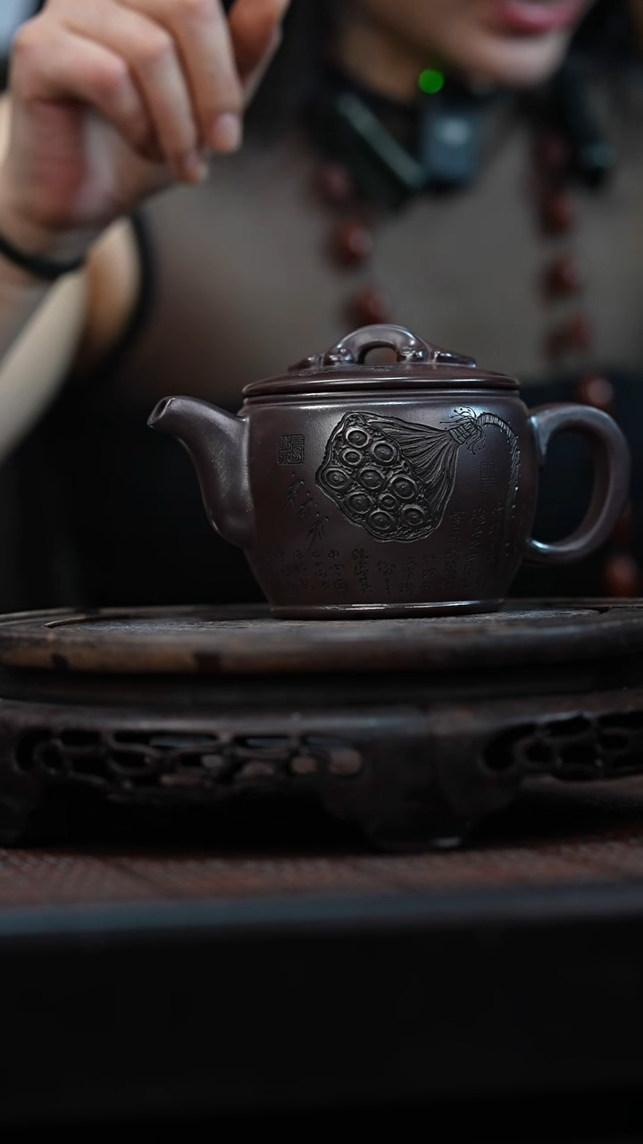 茶壶紫砂宜兴岁颐传砂原矿全手4