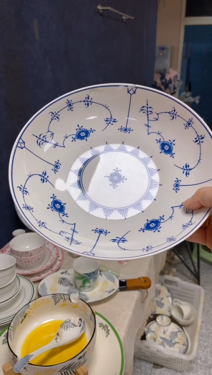 【闪购商品】瓷片CC511陶瓷没有完美无瑕陶瓷1个盆