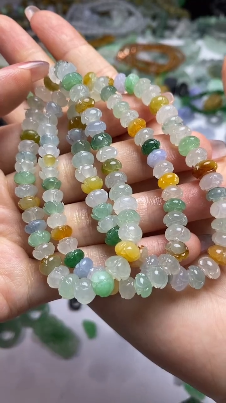 定制翡翠未镶嵌毛货定制不退不换