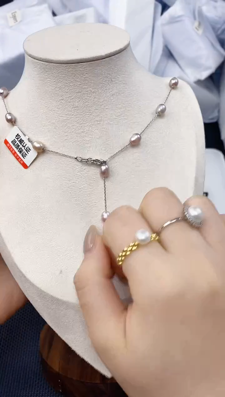 未镶嵌耳饰淡水珍珠XL1041