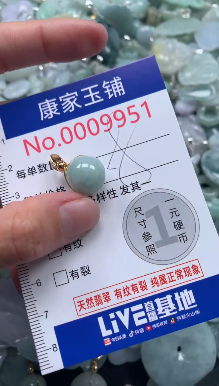 颈饰未镶嵌翡翠9951