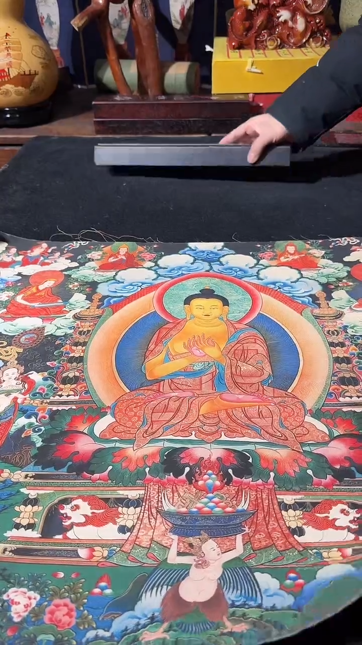 卷轴画藏式珍藏彩绘艺术馆147