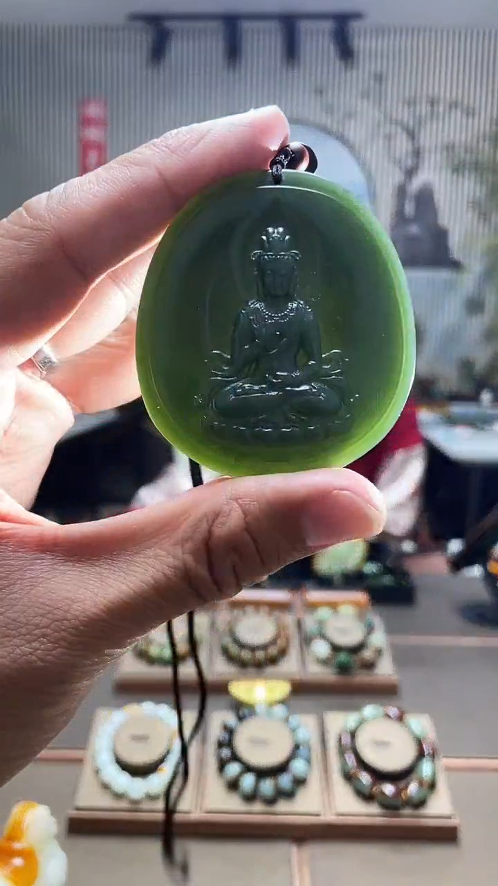 【闪购商品】和田玉挂件未镶嵌观音
