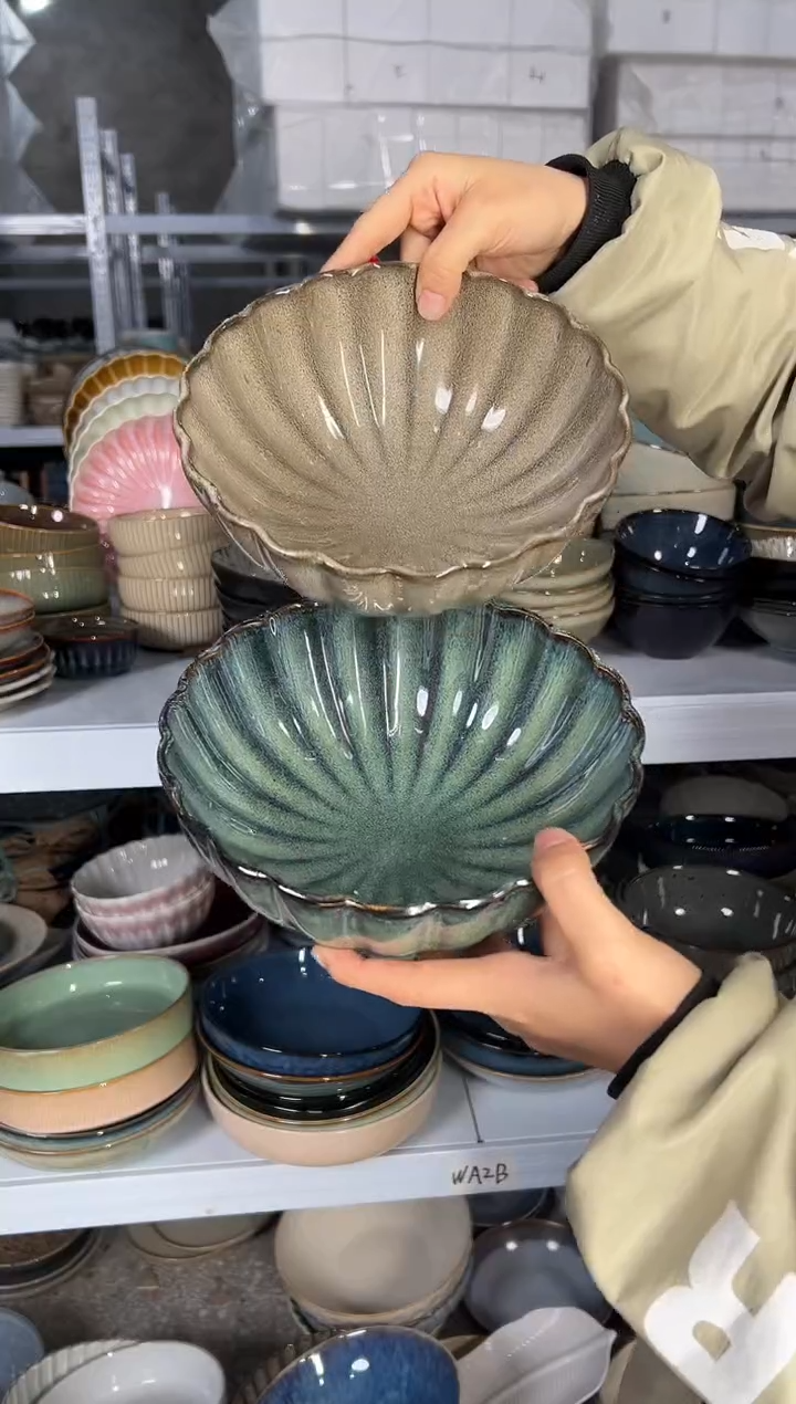 陶瓷外贸尾货瑕疵满20包邮X2 面碗组合