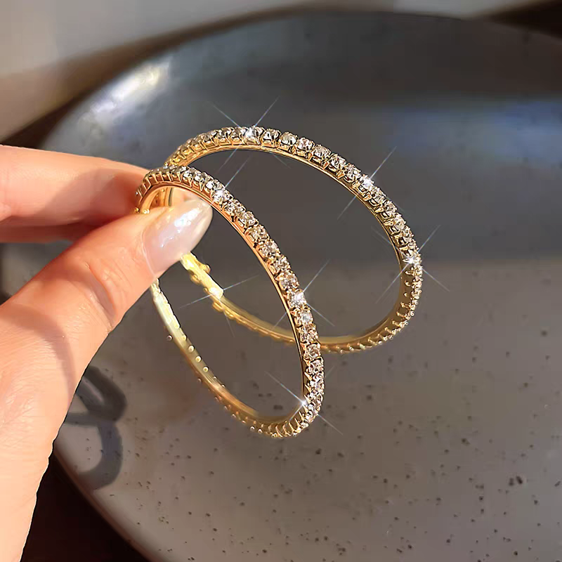 铜合金耳饰 【N94】2025爆款气质轻奢百搭简约精致网红设计师耳环