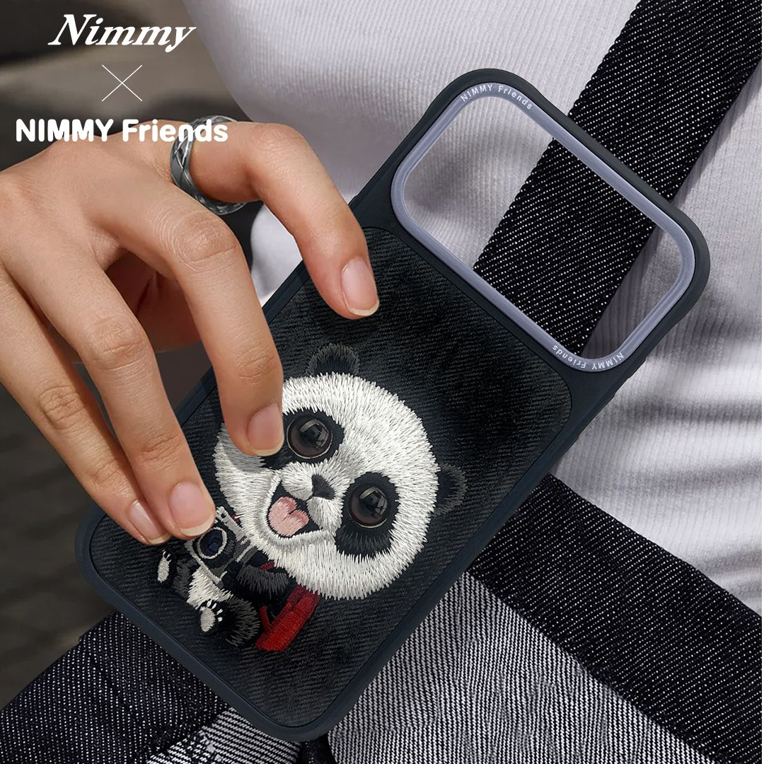 Nimmy Friends【一线潮牌】iPhone17Pro Max刺绣手机壳海外版防摔