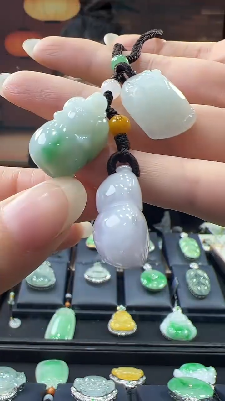 未镶嵌挂件翡翠包挂