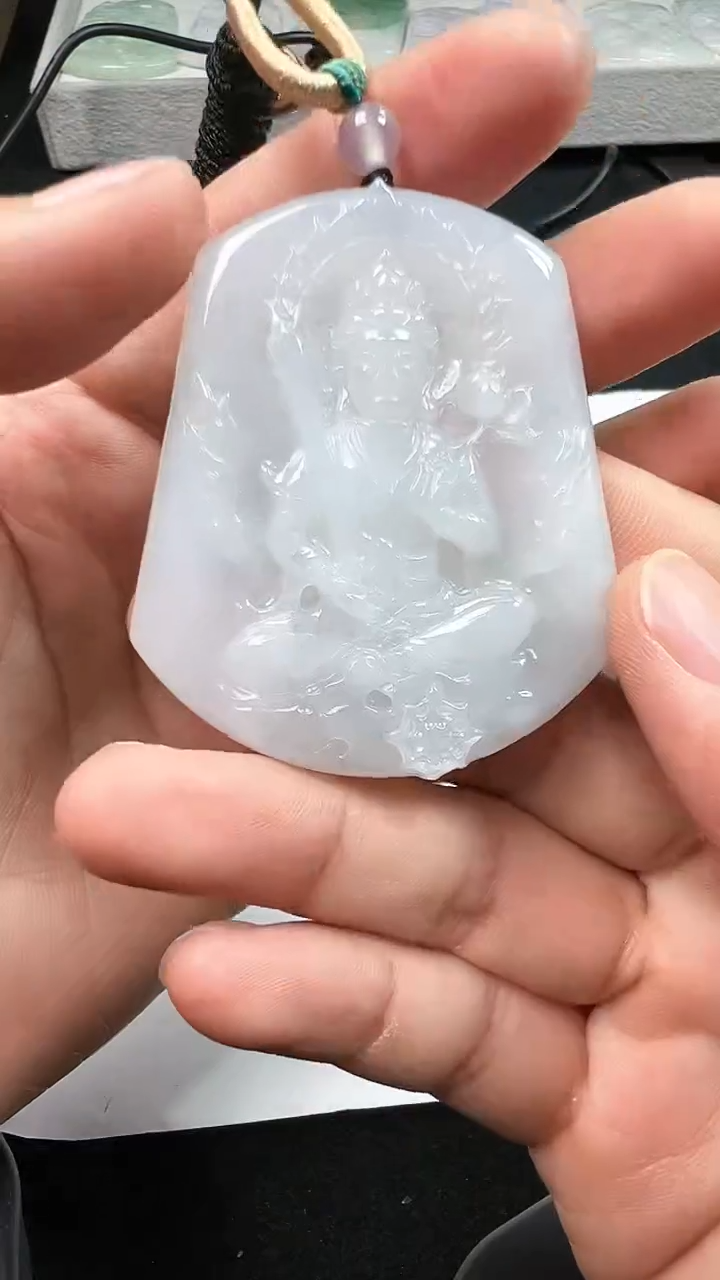 【闪购商品】翡翠颈饰未镶嵌天然翡翠带绳多样性发一