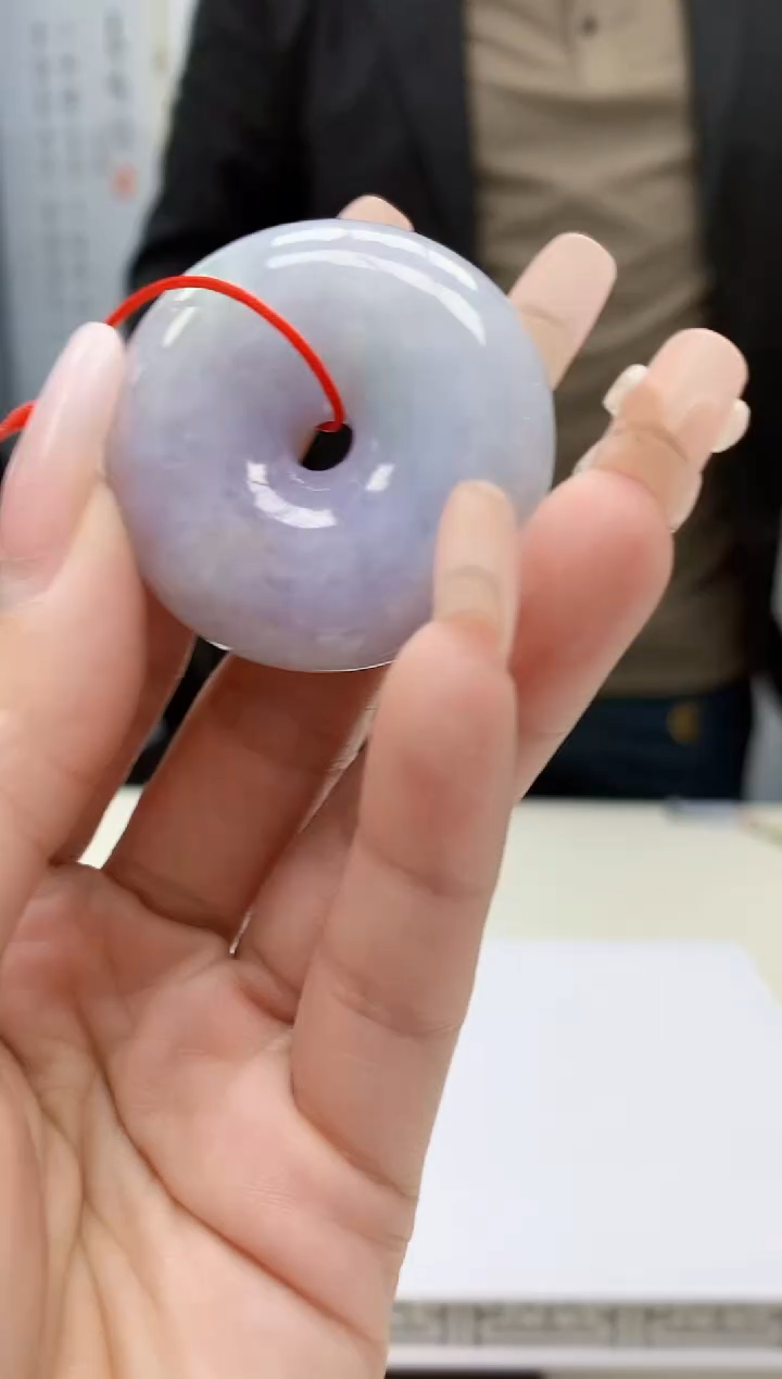 【闪购商品】定制翡翠未镶嵌4812lr-毛货挂件134