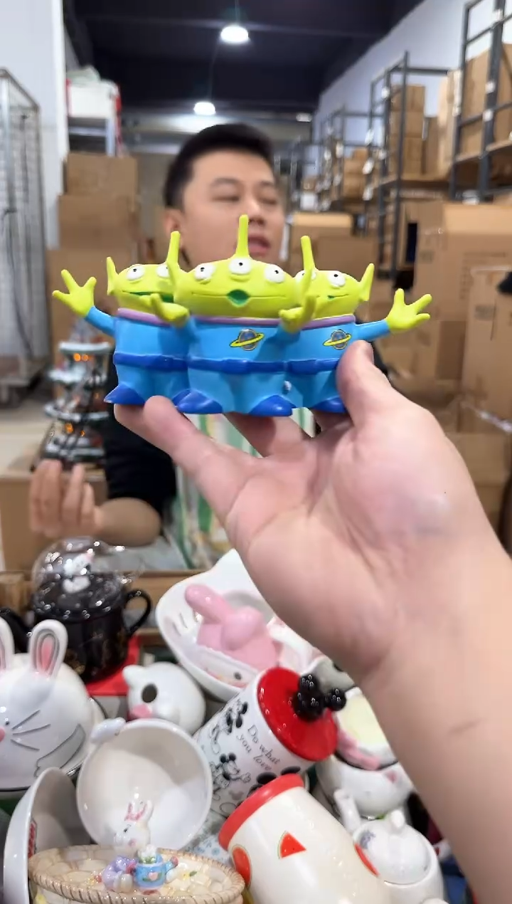 瓷片三眼仔眼镜支架