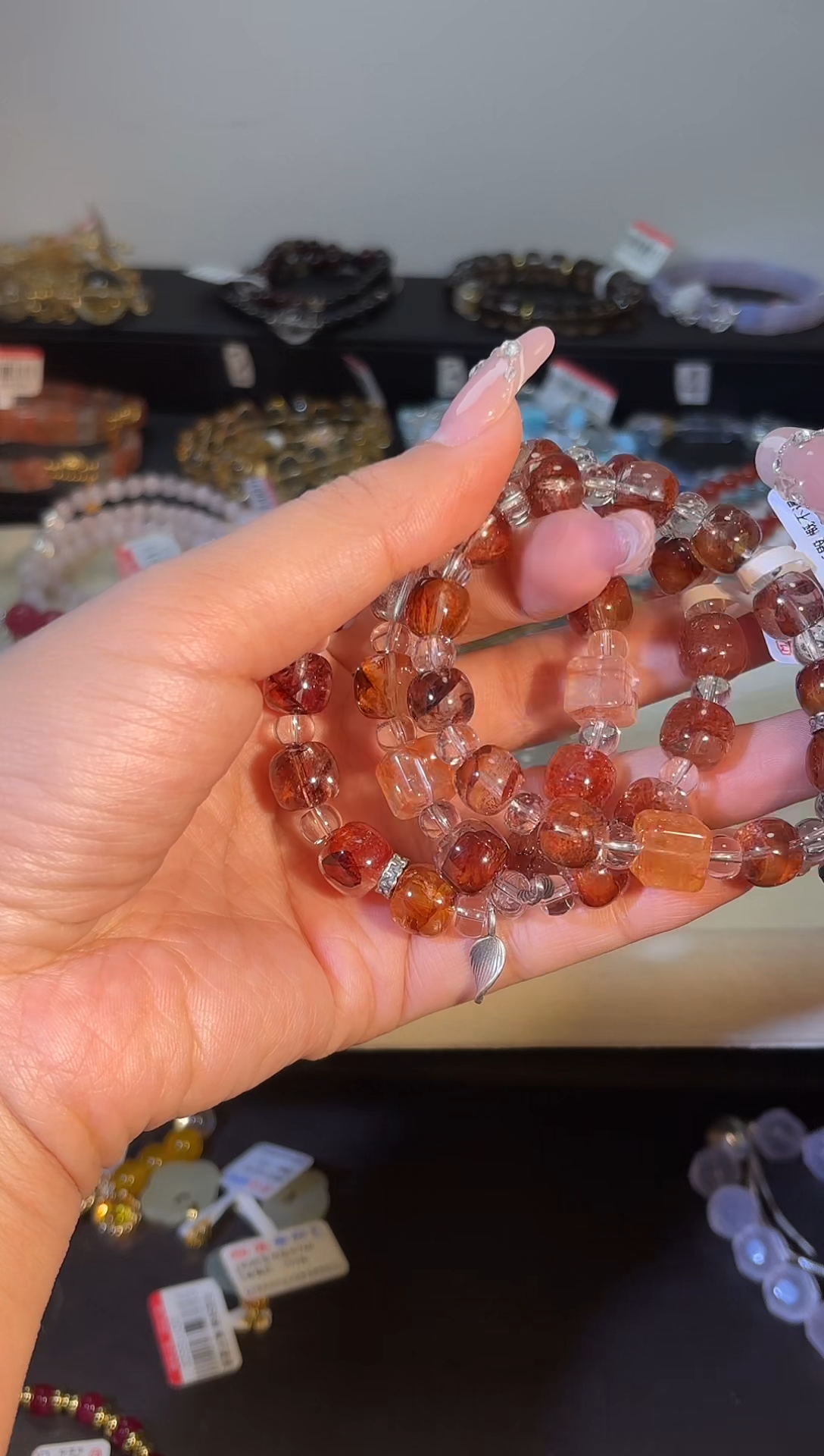 未镶嵌手串水晶k549多样性发货一件