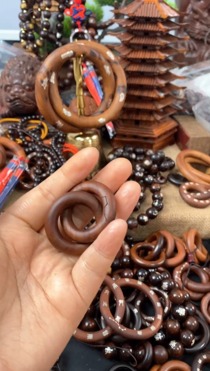 【闪购商品】木桃木小乾坤圈空