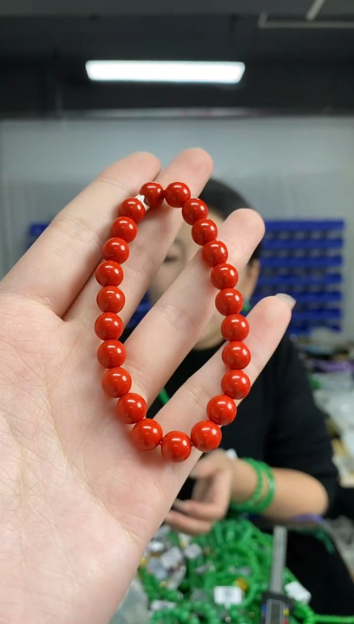 天然辰砂闪购链接 多样性发其一颜色微差