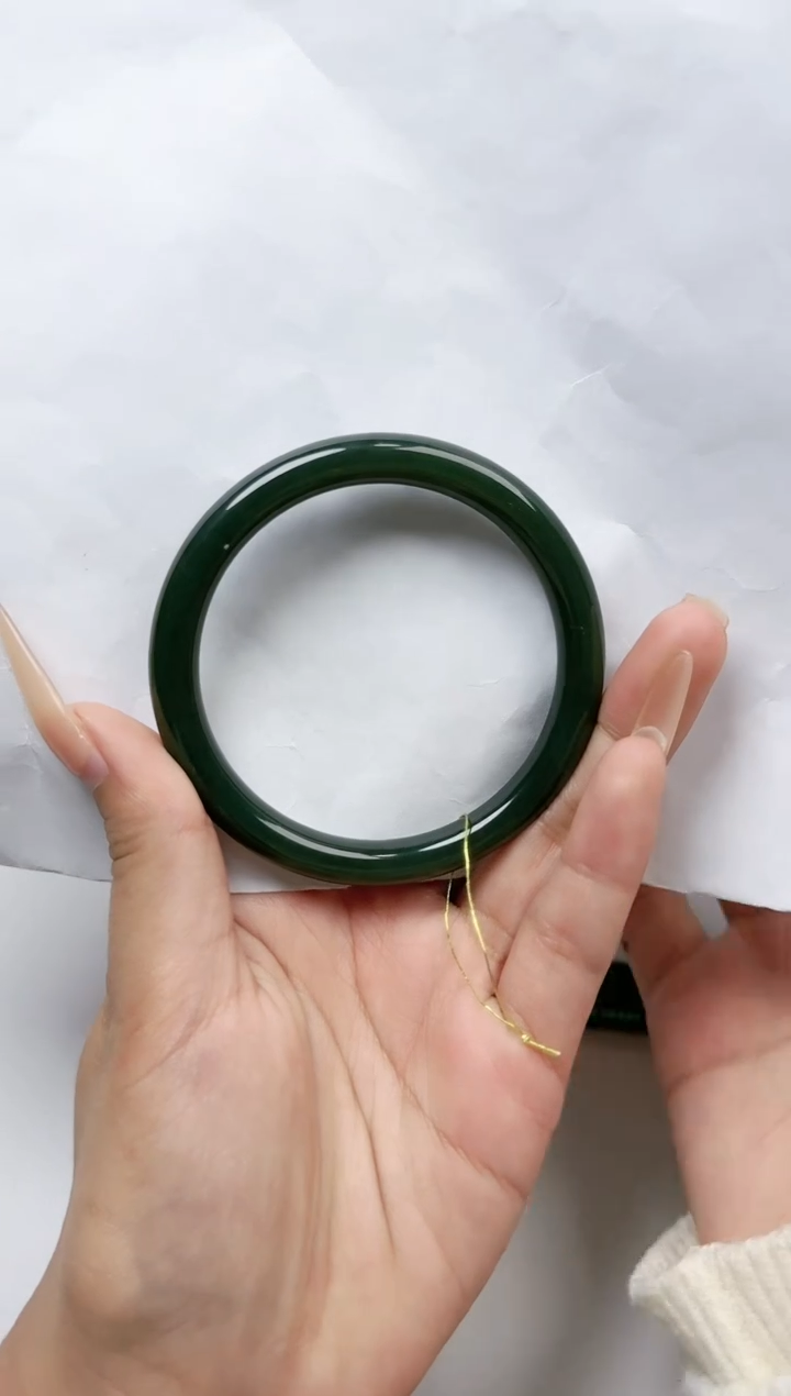 【闪购商品】和田玉手镯未镶嵌56/57圈口 YY