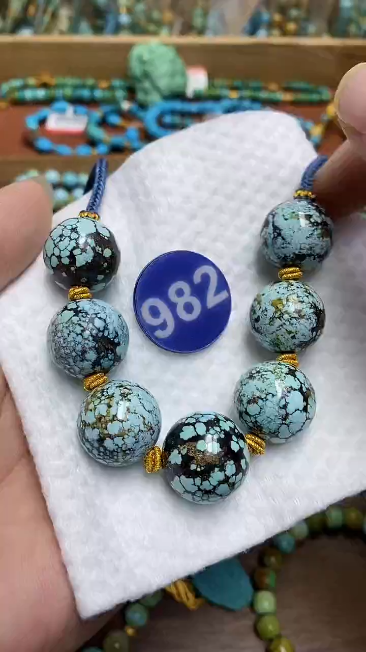 【闪购商品】绿松石项链未镶嵌982