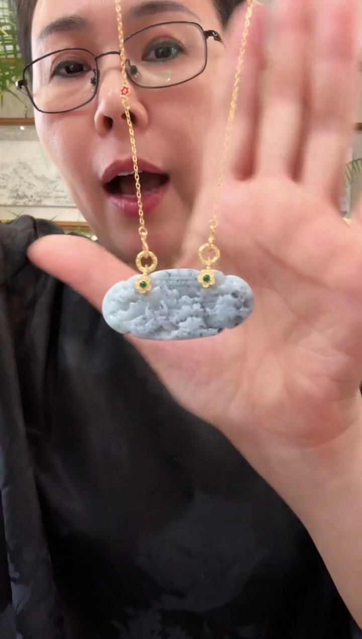 【闪购商品】翡翠颈饰未镶嵌国风