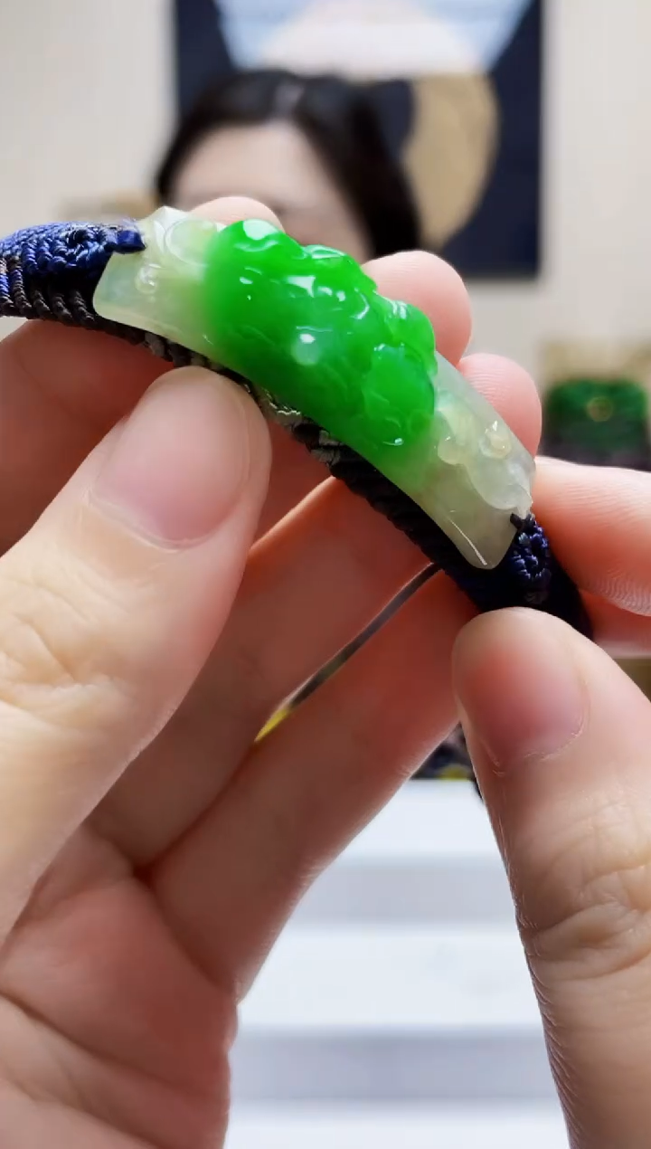 未镶嵌定制翡翠吊坠244