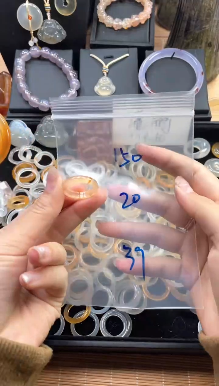 未镶嵌戒指玛瑙/玉髓150