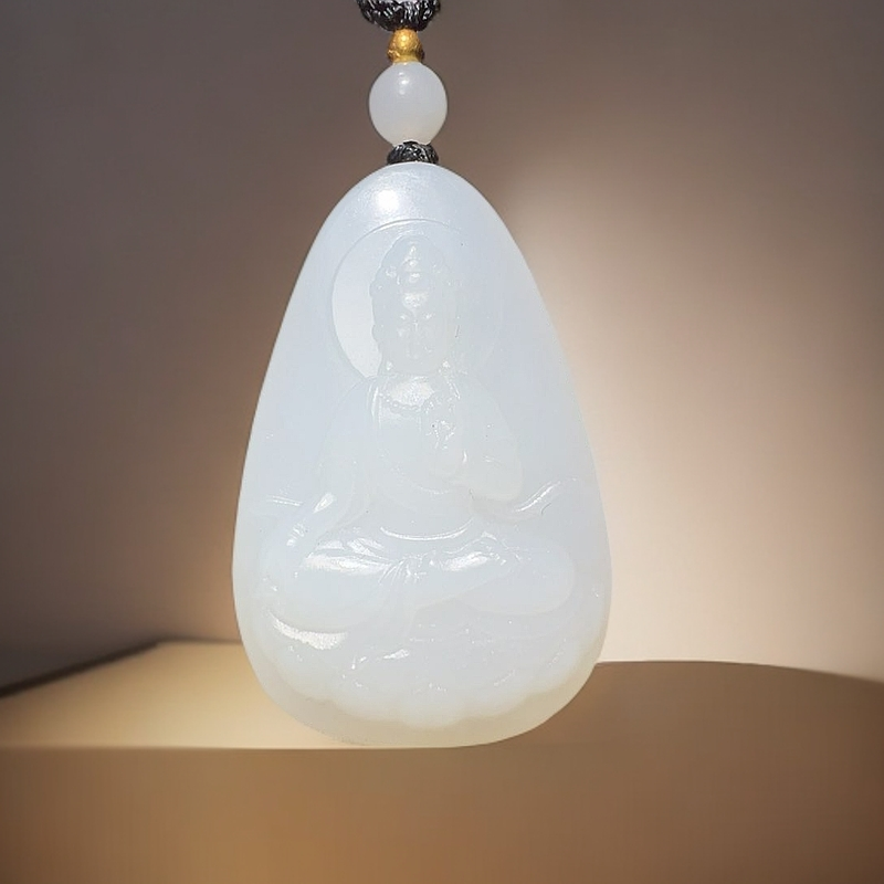 和田玉吊坠(不含链)未镶嵌