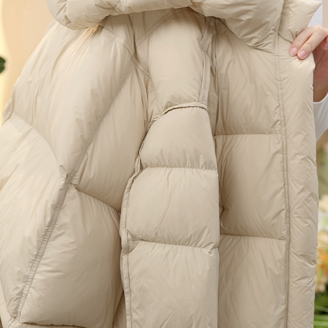 【77-甄选大朵绒】秋冬新款| 时尚显白百搭洋气好看保暖羽绒服