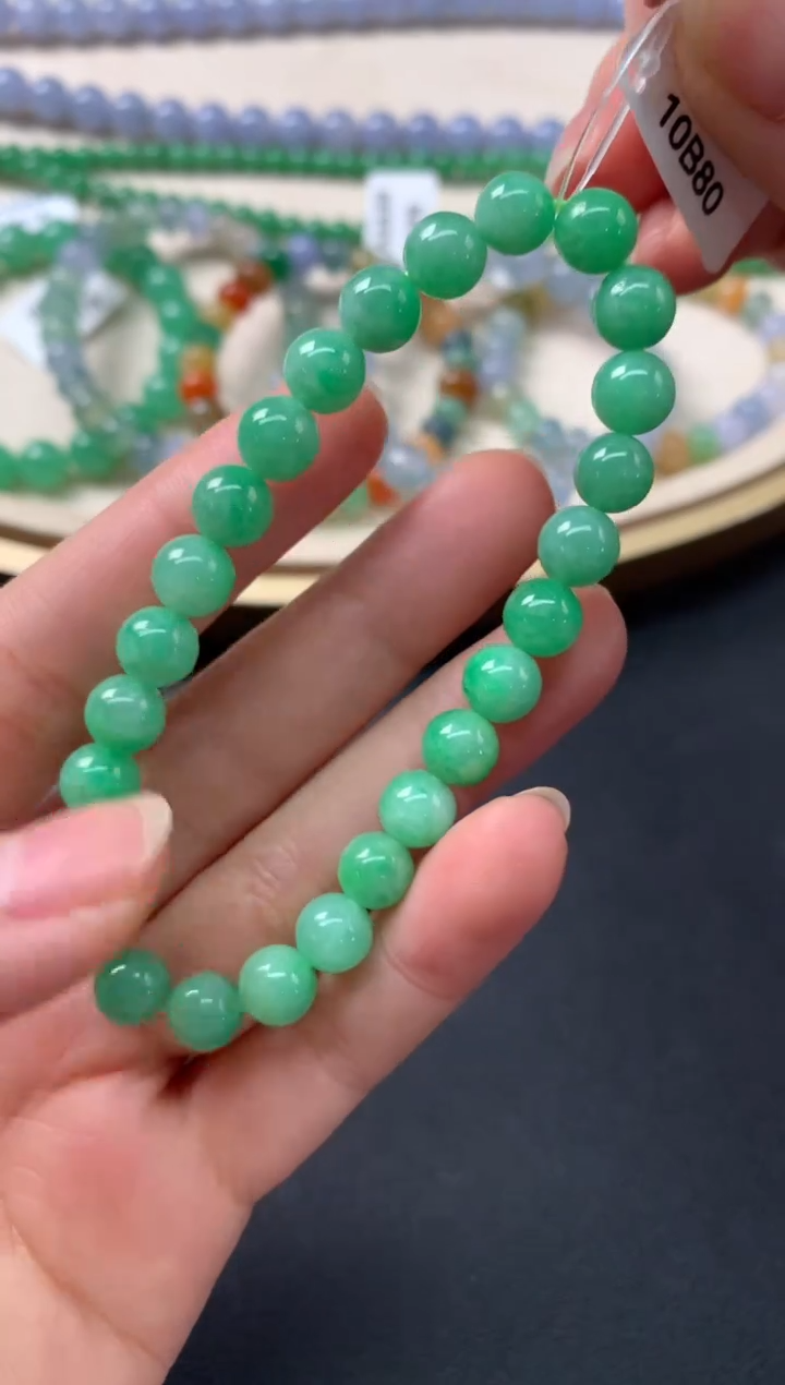 【闪购商品】翡翠手串未镶嵌Z756|5800