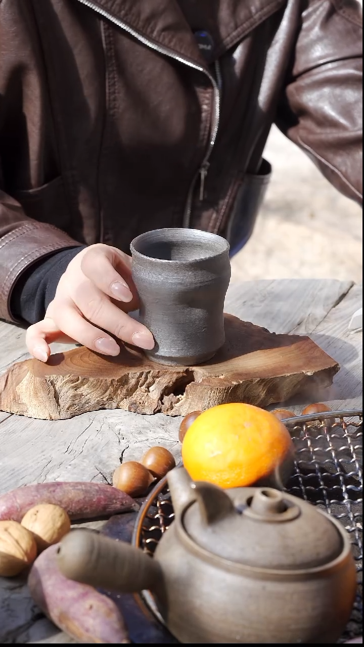 瓷片柴烧孙老师专场福利手工杯（不挑款）2