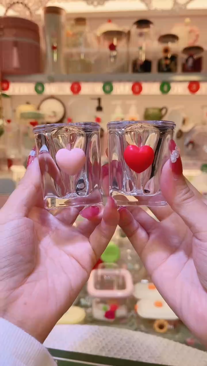 爱心酒杯2个——小家焕新必备！