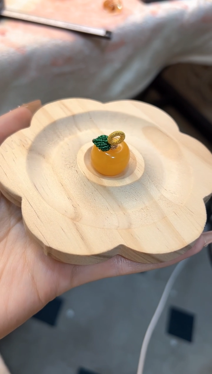 【闪购商品】琥珀珠宝奇石未镶嵌苹果