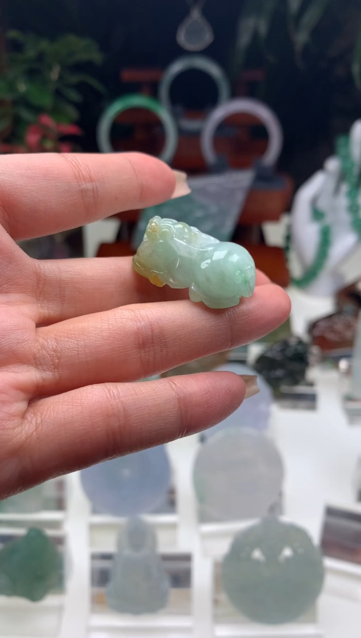 未镶嵌挂件翡翠翡翠