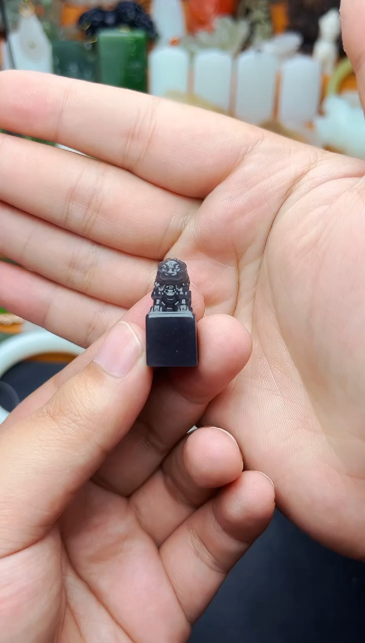 【闪购商品】和田玉摆件未镶嵌印章 01