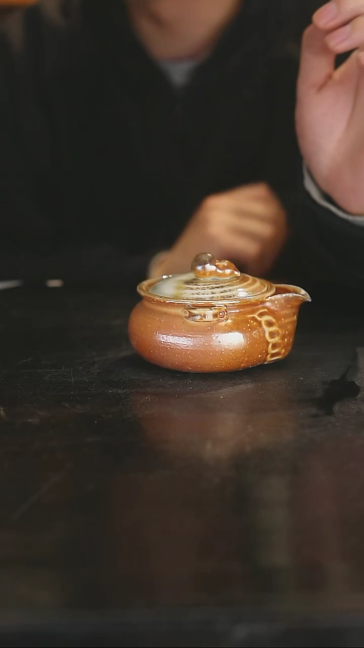 【闪购商品】景德镇柴烧裸烧陶瓷茶杯854