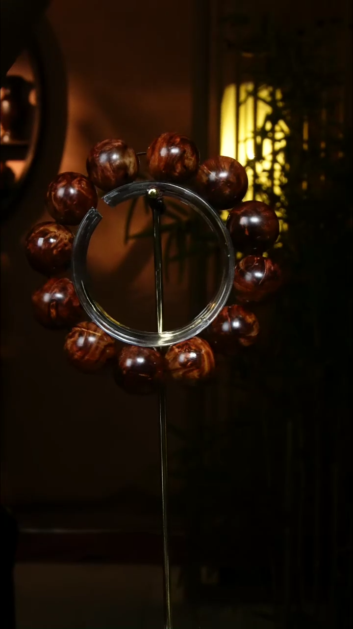 【闪购商品】黄花梨/降香黄檀手串/手链2.0cm发其一