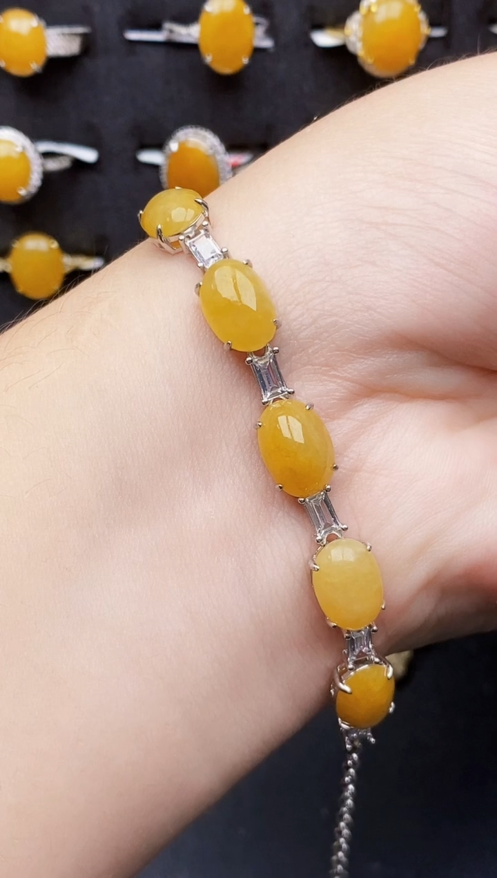 银S925镶嵌戒指翡翠7108