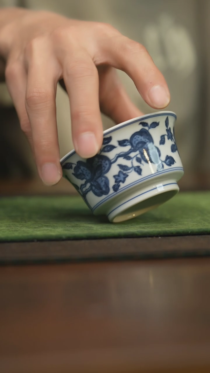 【闪购商品】杯柴窑青花破价福利