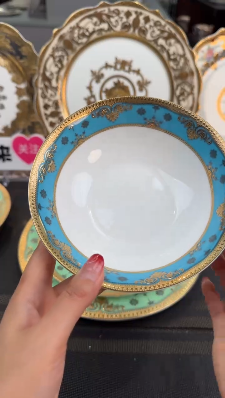 【闪购商品】瓷片6寸水果碗2个  福利价  福利价