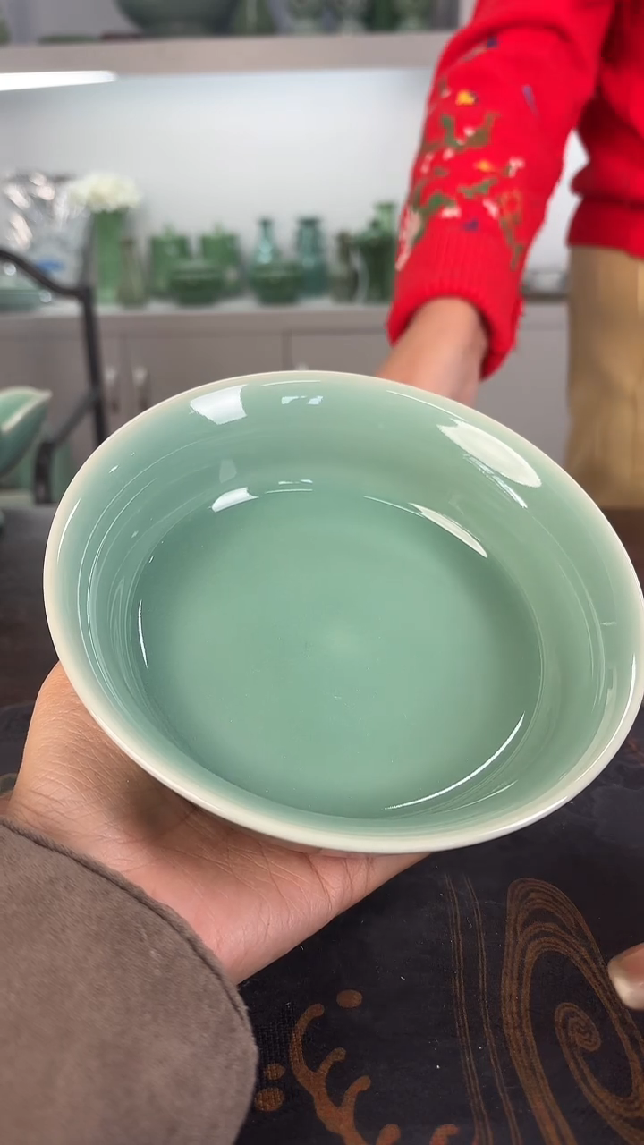 云间青瓷 小米茶器   天青