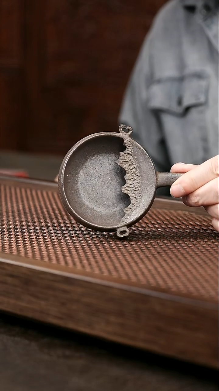 茶壶紫砂岩中泥锅铲