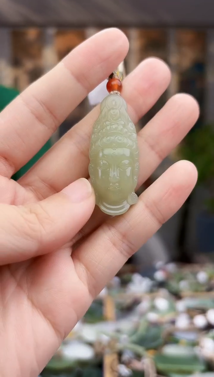 未镶嵌和田玉挂件拍一发一