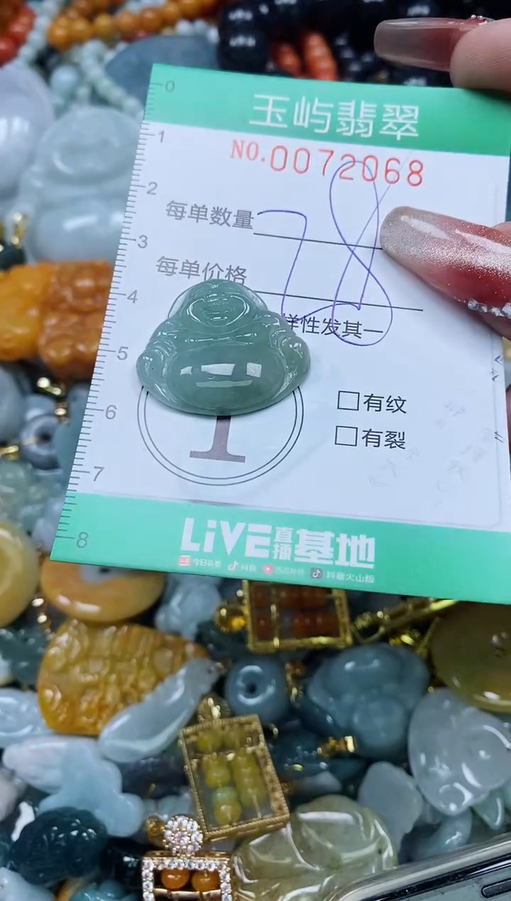 【闪购商品】翡翠颈饰未镶嵌闪购0072068