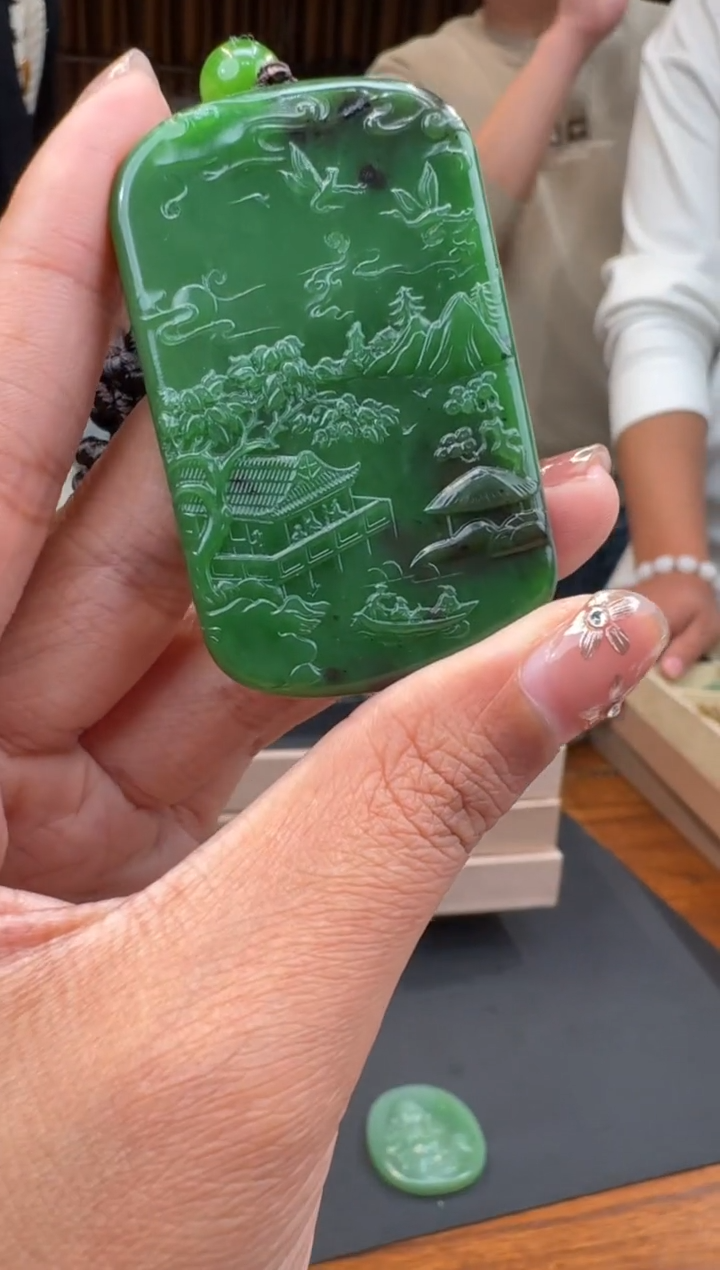 【闪购商品】和田玉117未镶嵌2.3小朱多样性发货