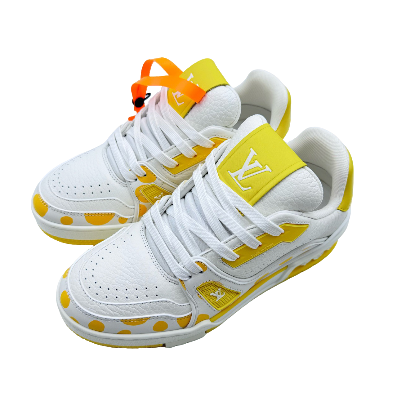 全新未使用 LouisVuitton/路易威登 35.5码草间弥生trainer/vv684