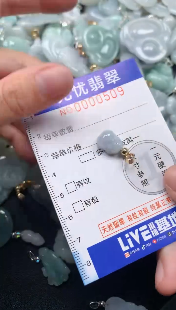 颈饰未镶嵌翡翠509