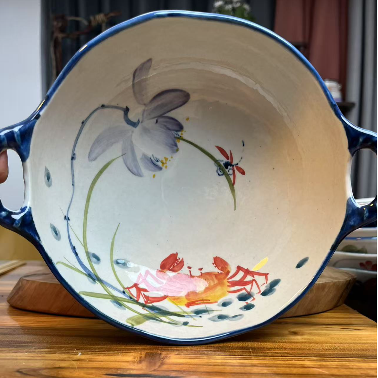 景德镇/高温釉下彩/陶瓷餐具