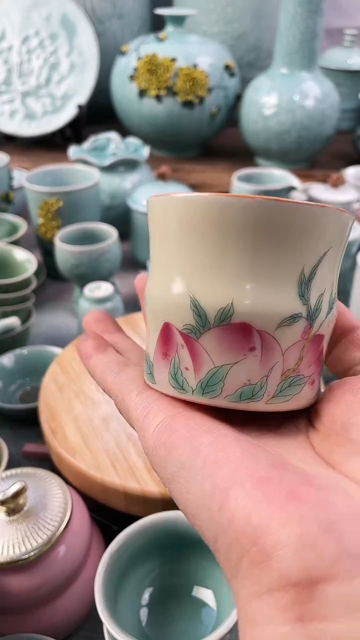 【闪购商品】特价 微瑕 慧仙青瓷