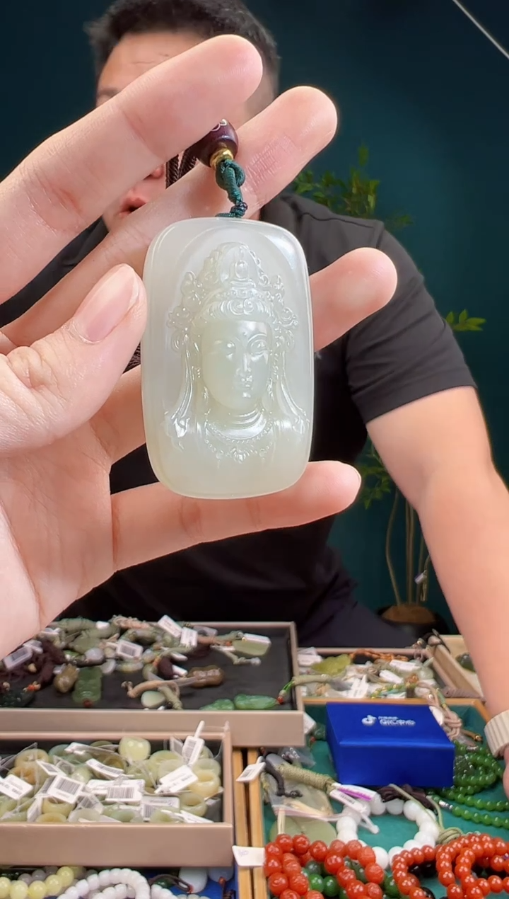 颈饰未镶嵌和田玉多样性发货 拍一单发一个