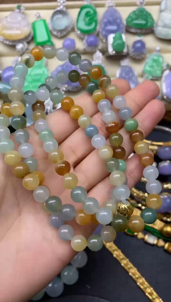 【闪购商品】翡翠手链未镶嵌447-中国好珍宝